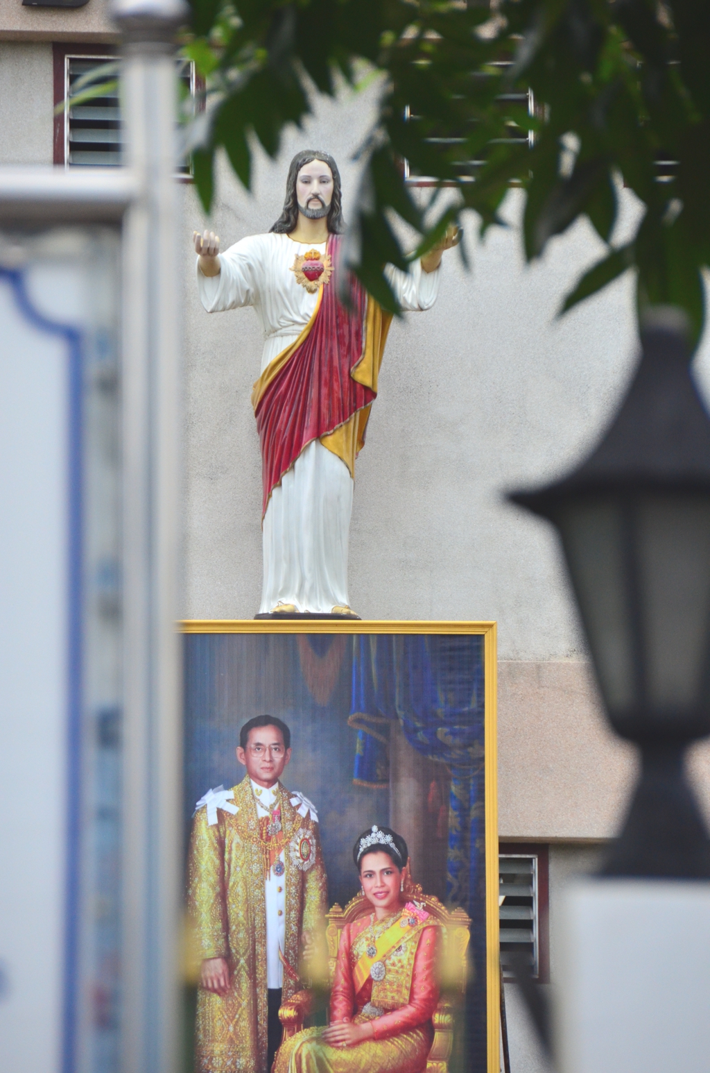 Not even the Christian Church is immune to Thailand's strict pro-royal social norms