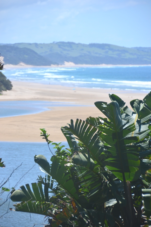 Chintsa Beach, as seen from Buccaneer's Backpacker Lodge