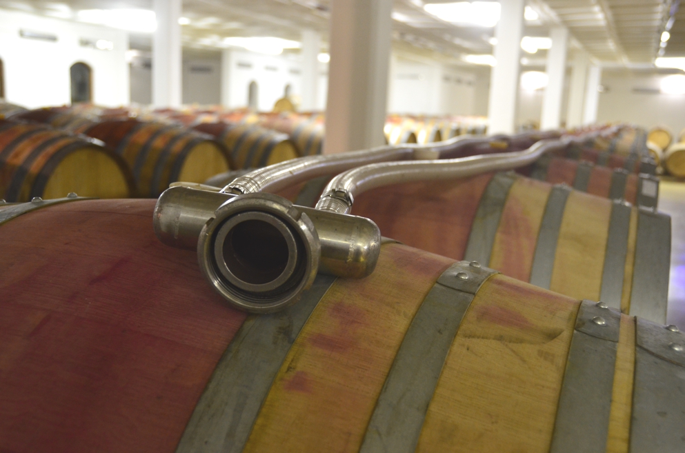 South Africa's wine industry is rather high-tech, which makes for less than rustic facilities