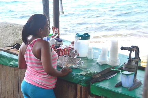 Enjoy some local fare at a cevichería along the beach