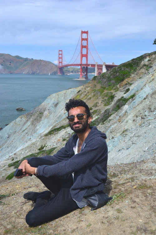 Walk west into Presidio Park for great views of the Golden Gate Bridge