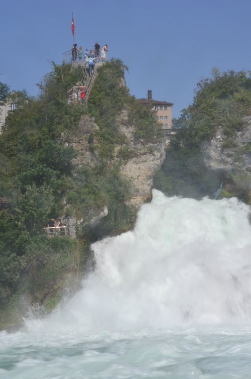 Another option is to walk to the viewpoint above the falls