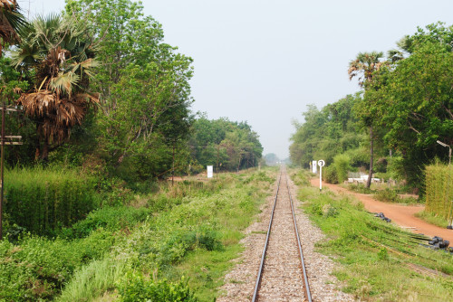 Train Tracks in Thailand