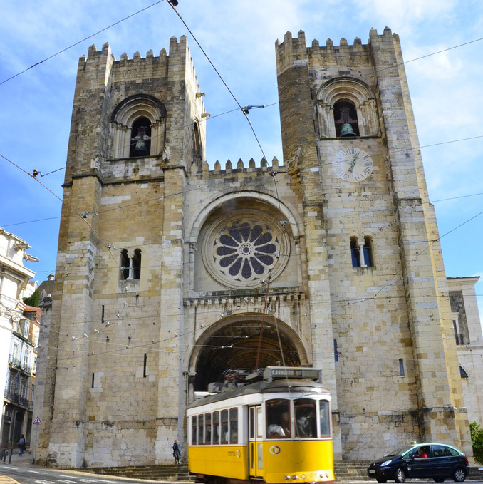 Americano Street Car Lisbon Portugal