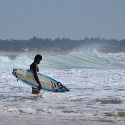 Arugam Bay Surfer