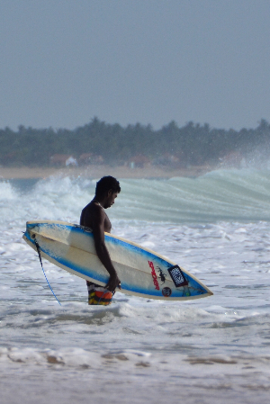 Arugam Bay Surfer