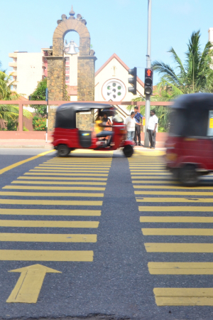 Tuk-tuk in Colombo