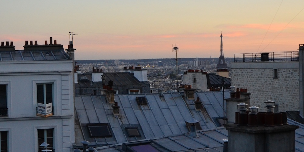 Sunset in Paris