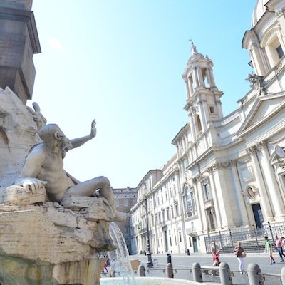 Piazza Navona in Rome, Italy