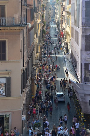 Spanish Steps in Rome, Italy