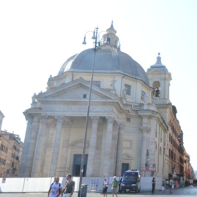 Bernini Church in Piazza del Popolo