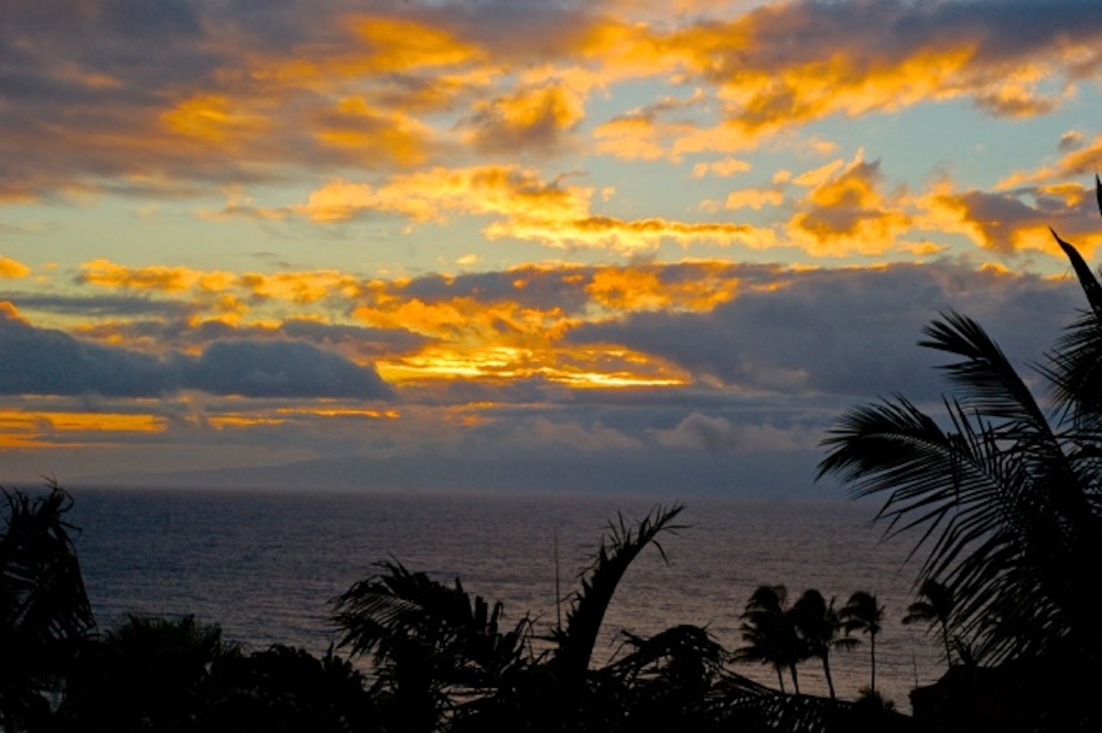 Sunset in Hawaii