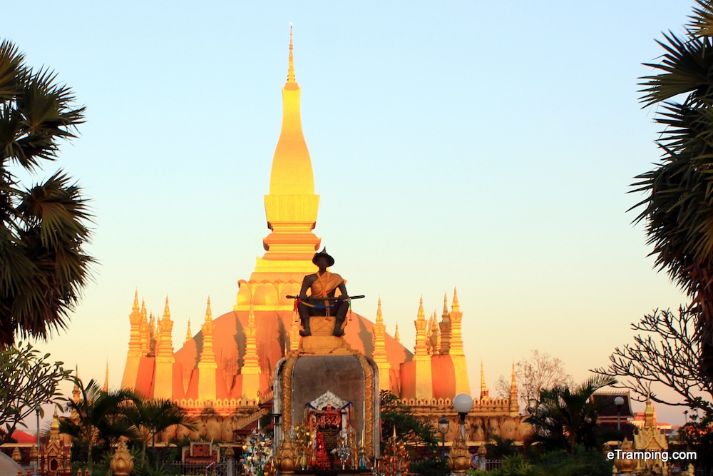 Stupa in Laos