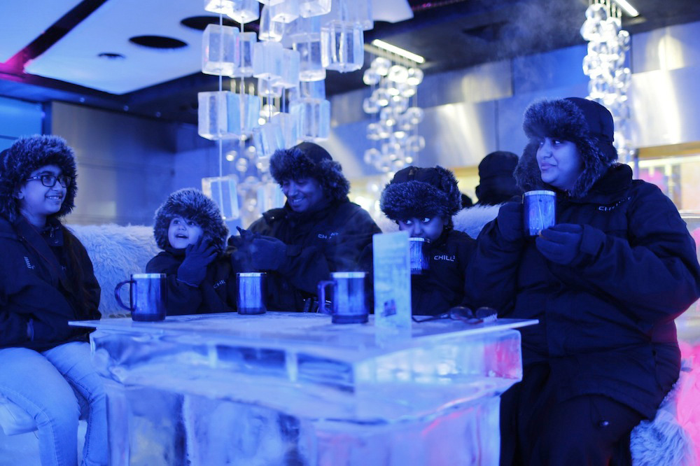 Ice Café in Dubai UAE