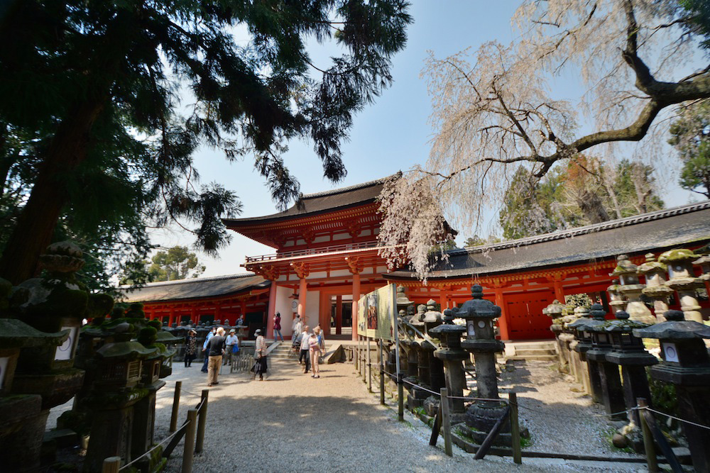 Shrine in Nara, Japan