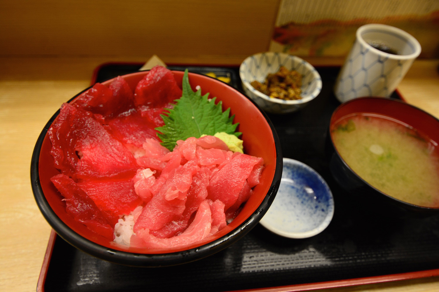 Sashimi Bowl Sushi in Japan