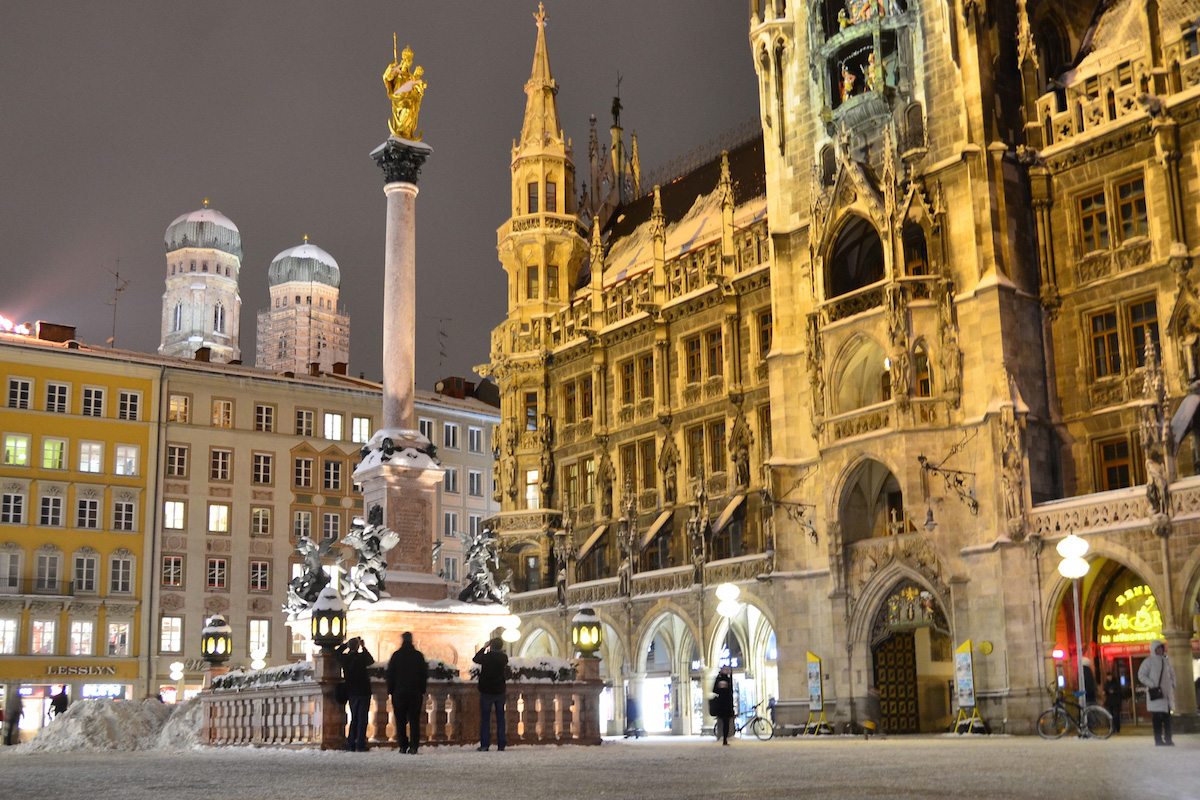 Munich, Germany in winter