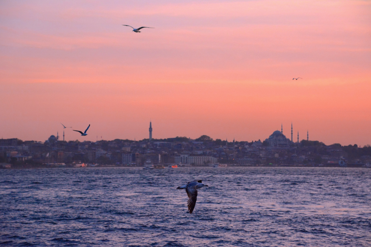 Istanbul, Turkey at Sunset