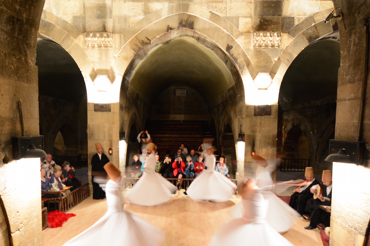 Whirling Dervishes in Cappadocia, Turkey