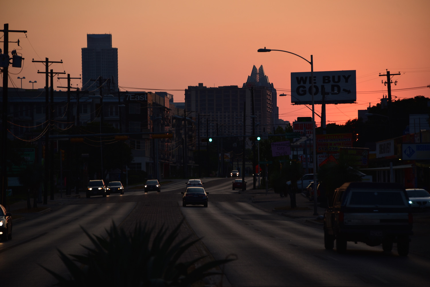 Sunset Over Austin, TX