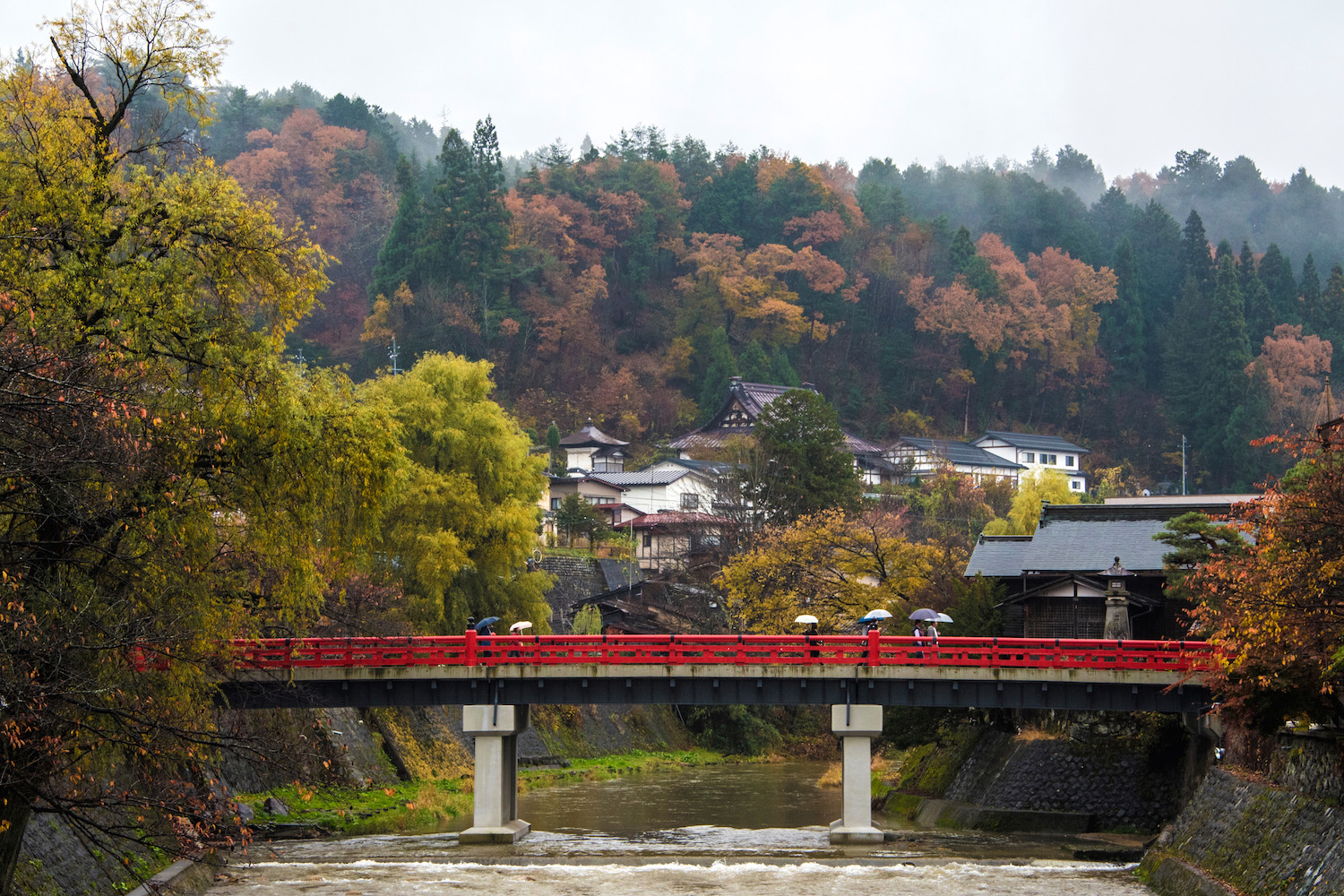 Nakasendo trail in Japan