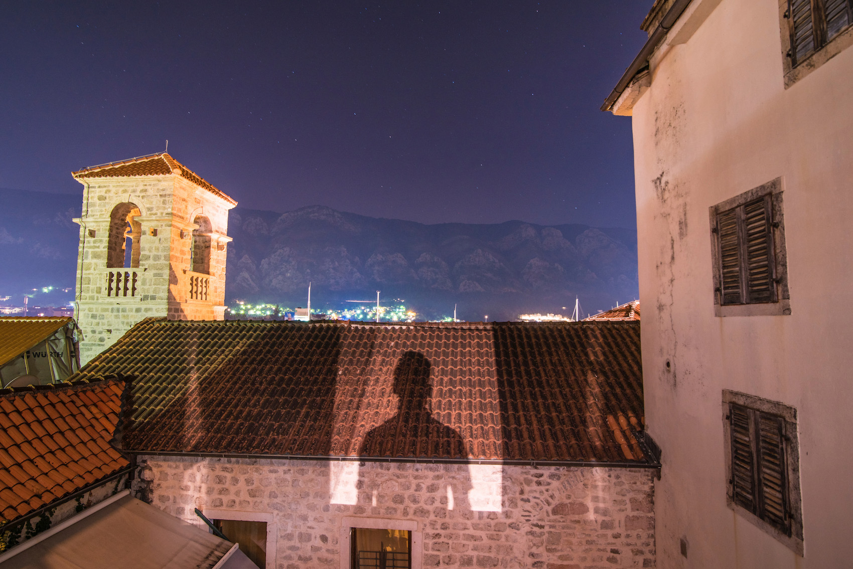 Robert Schrader in Kotor, Montenegro