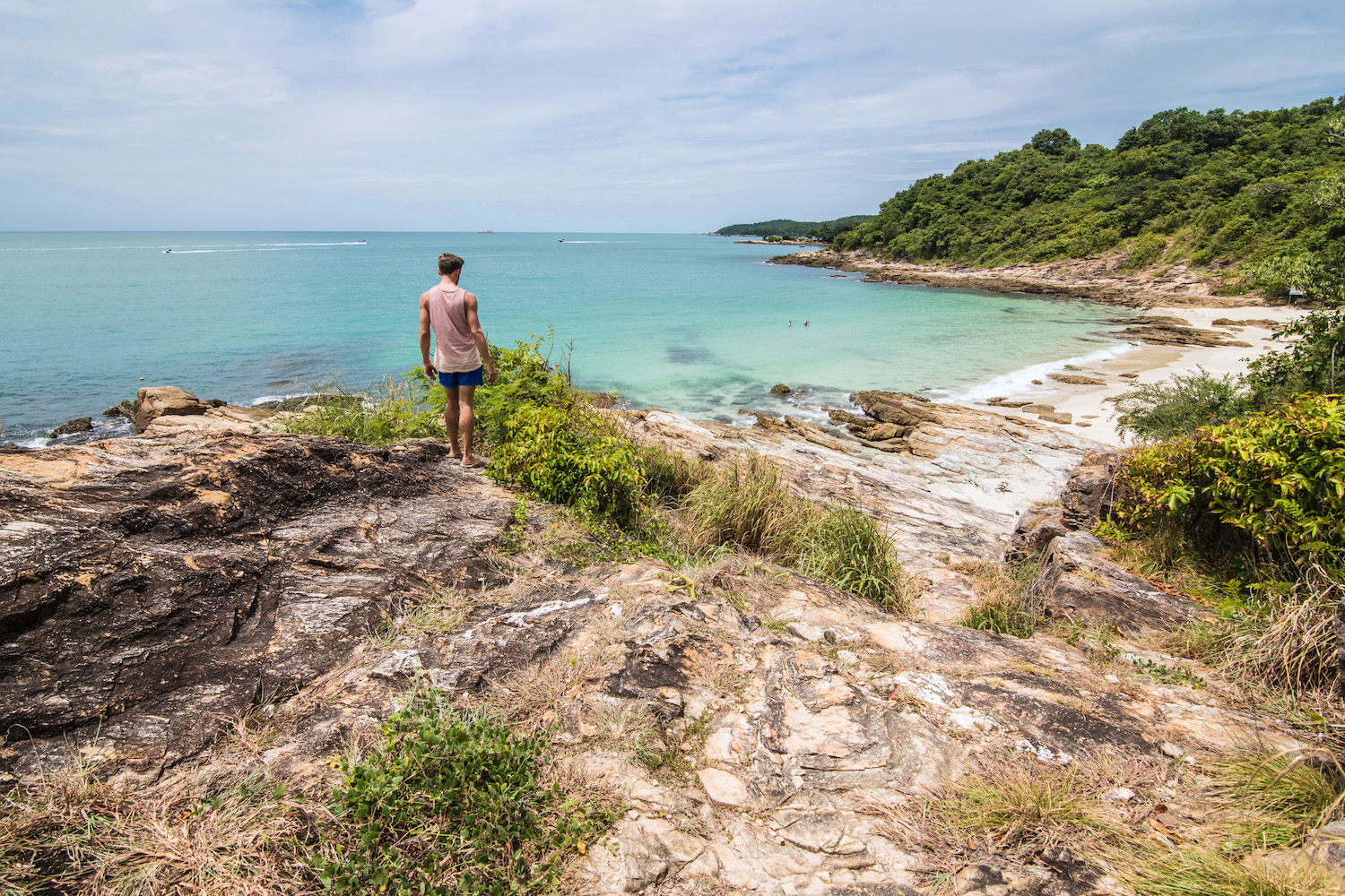 Robert Schrader in Koh Samet, Thailand