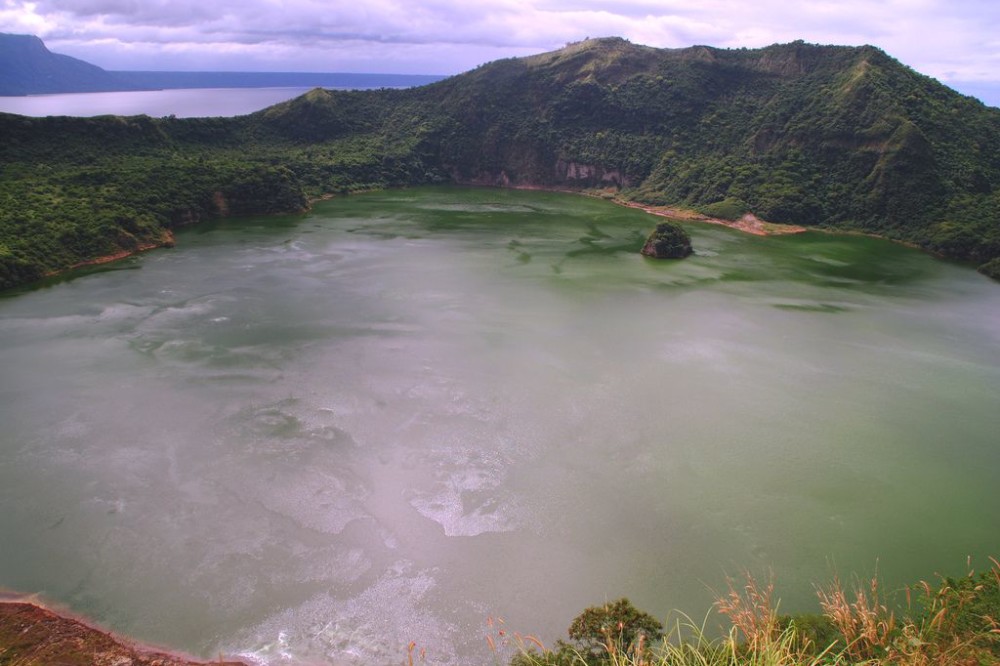 Philippines Taal Volcano