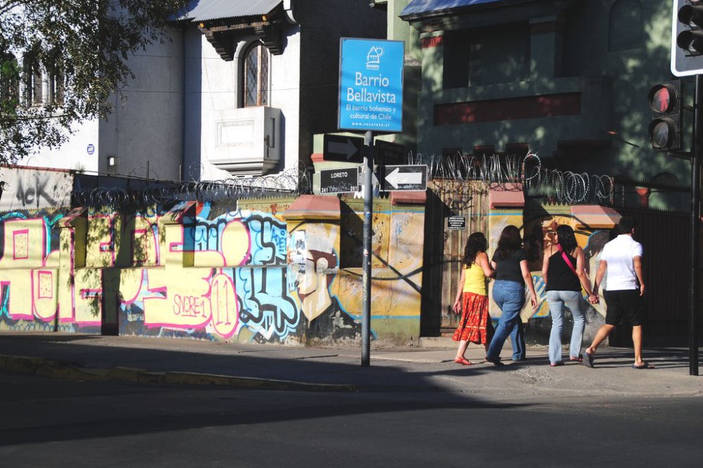 Santiago's Bellavista Neighborhood