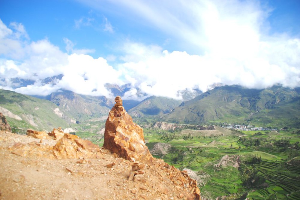 The Colca Canyon in Peru