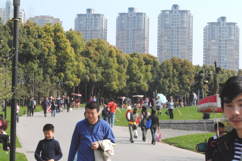 Shanghai Century Park in China