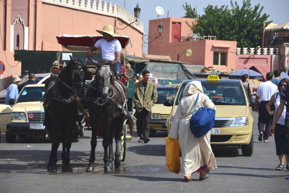 Buses and trains in Morocco