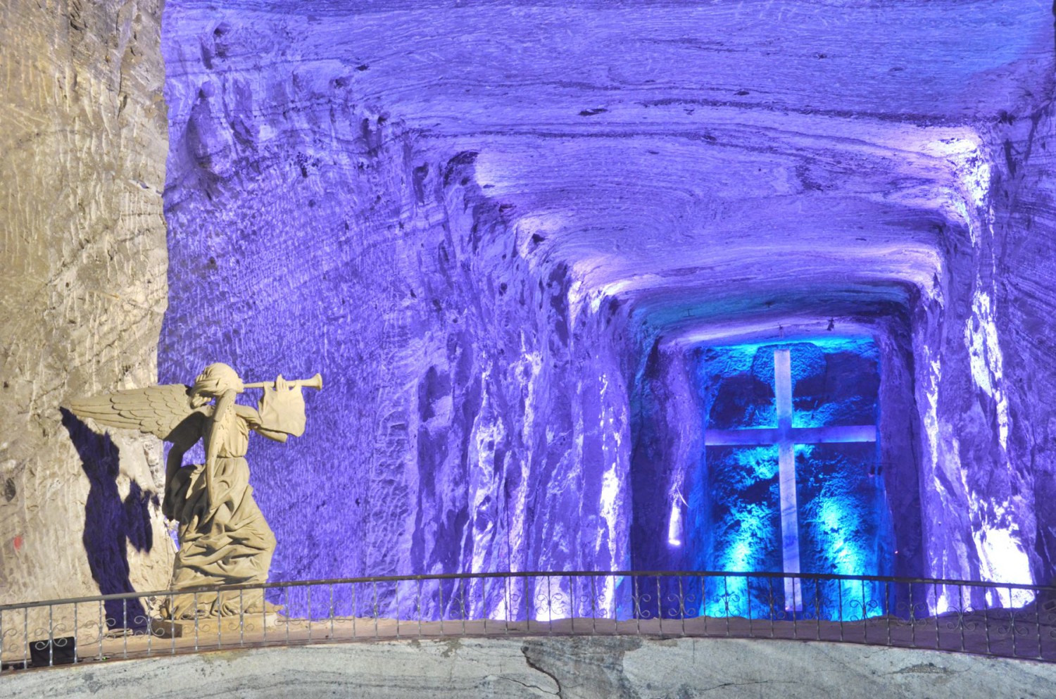 Salt Cathedral in Zipaquirá, Colombia