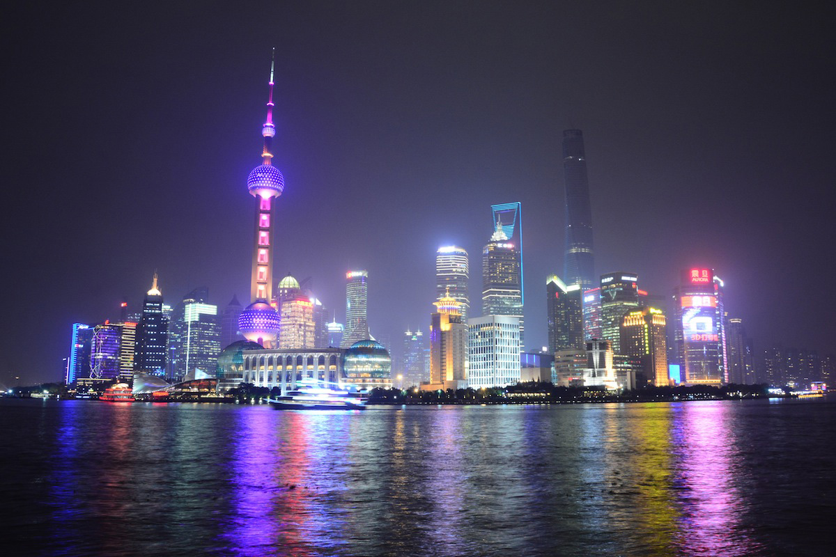 Skyline of Shanghai, China