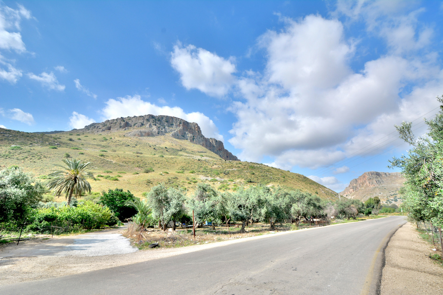 Mt. Arbel in the Galilee