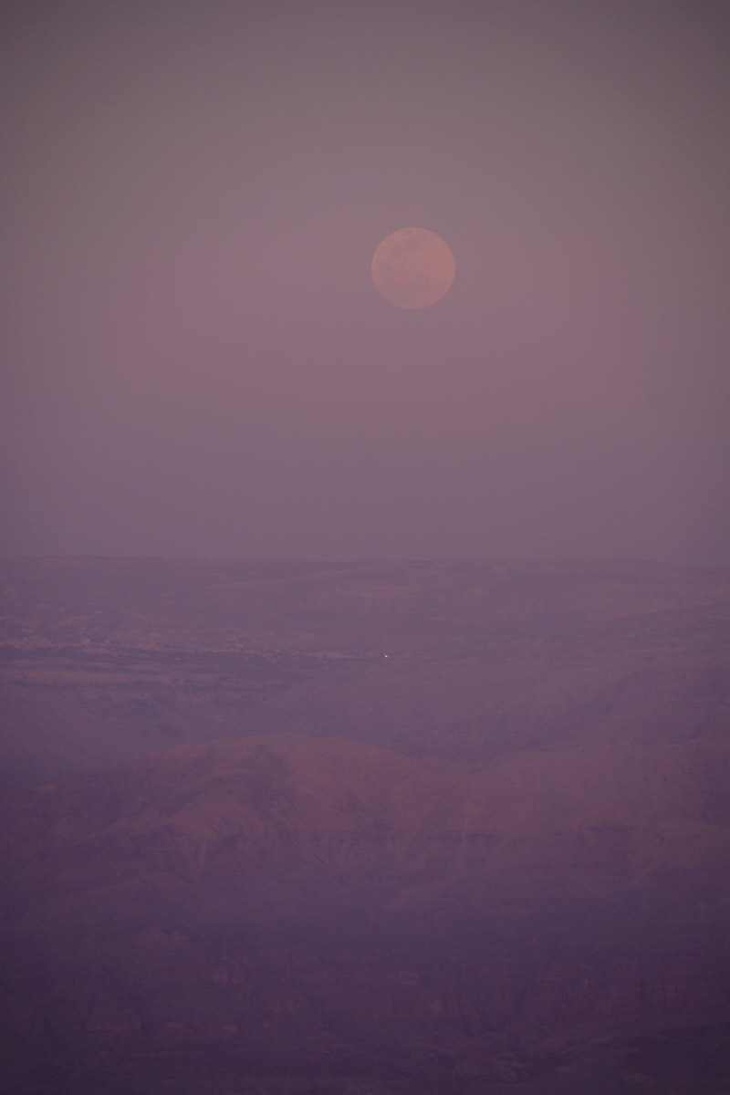 Tel Aviv desert sunset