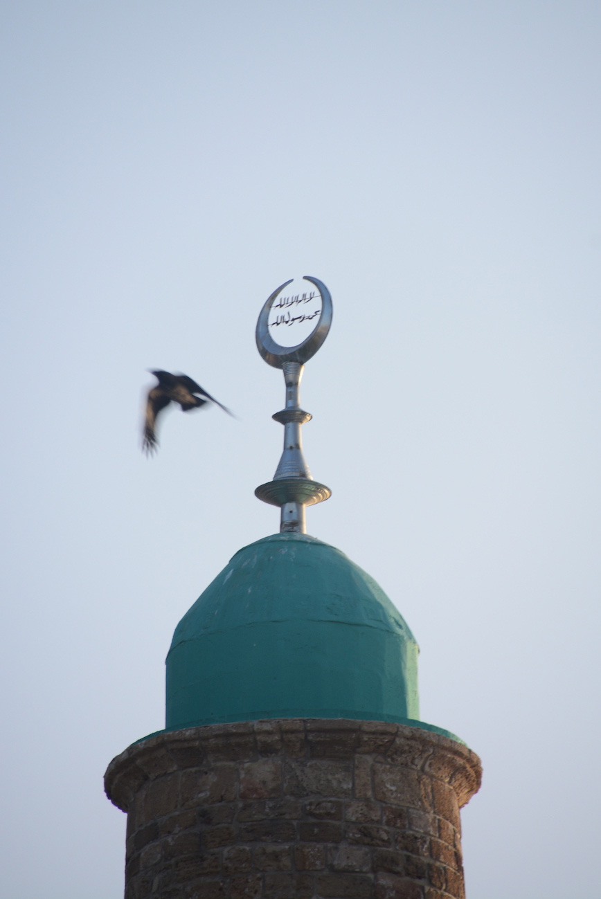 Mosque minaret in Jaffa