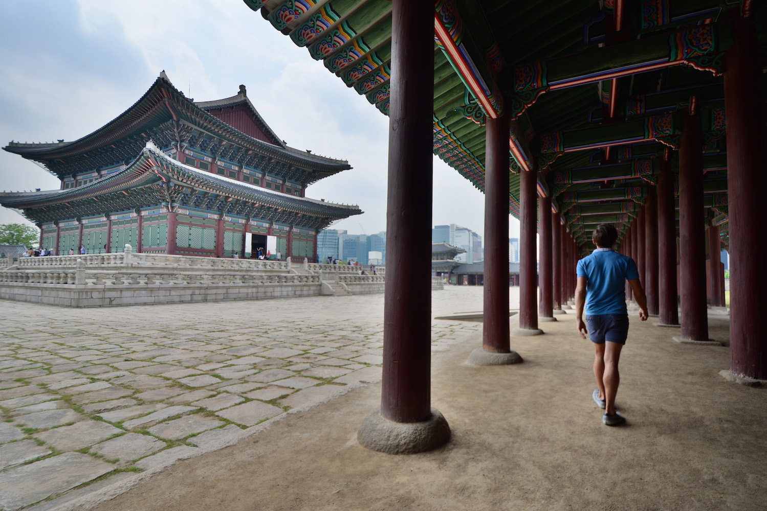 Seoul's Gyeongbokgung Palace during the day time