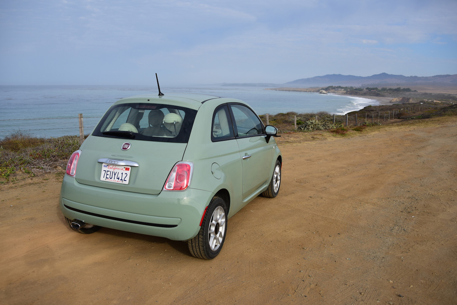 Pacific Coast Highway California rental car