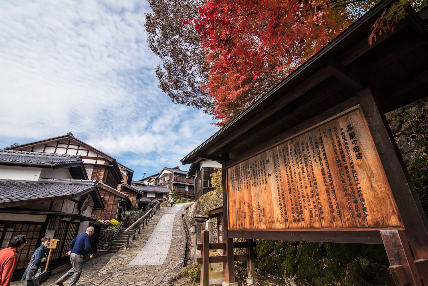 Japan travel pictures of Nakasendo