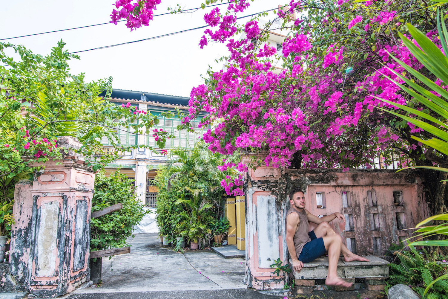 Robert Schrader selfie in Penang Malaysia