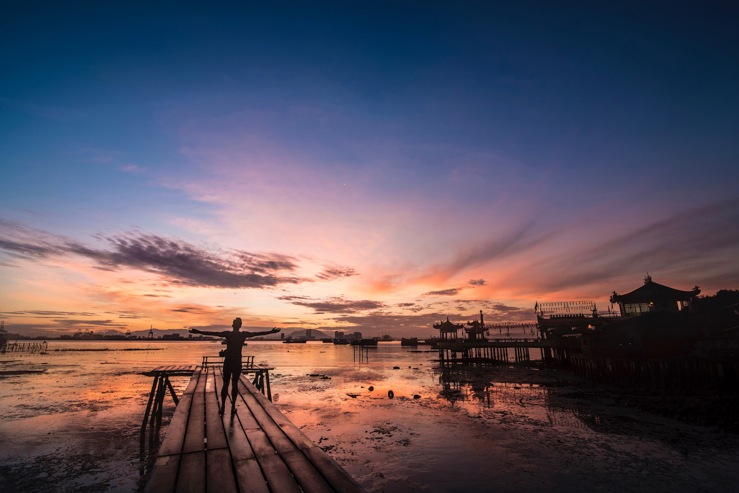 Sunrise in Penang Malaysia