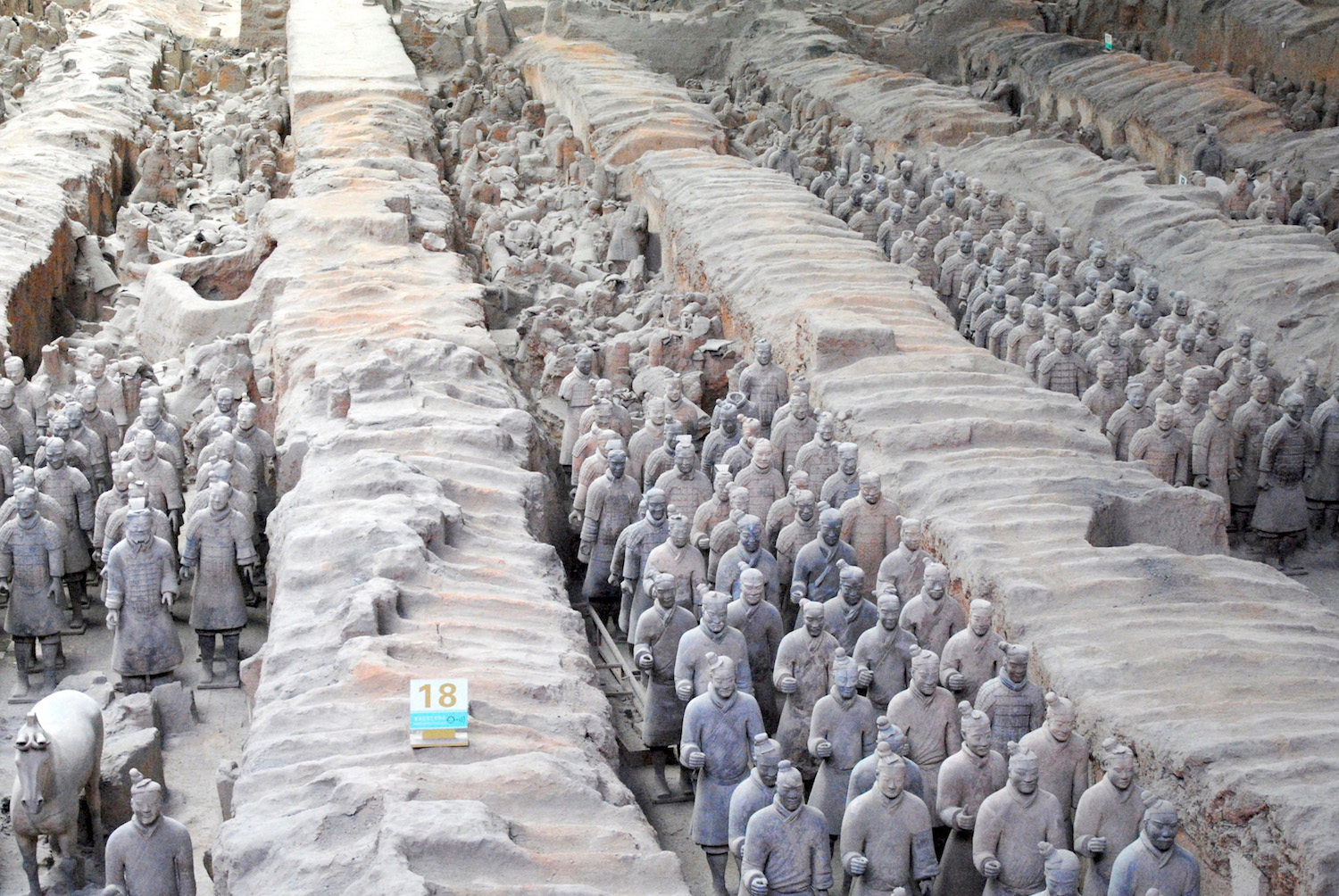 Terracotta Army in Xi'an China