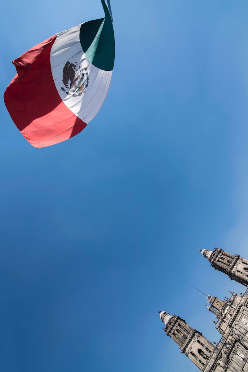 Zócalo square in Mexico City