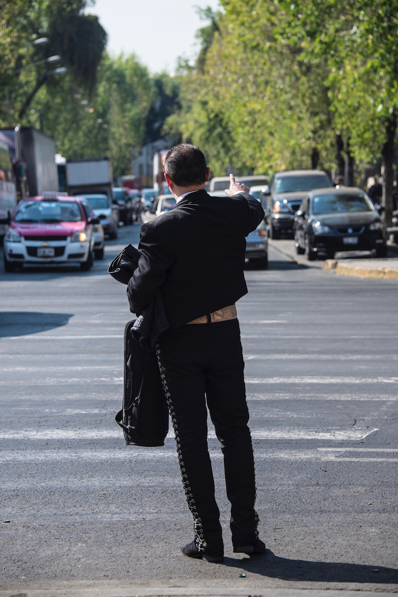 Mariachi musician in Mexico City