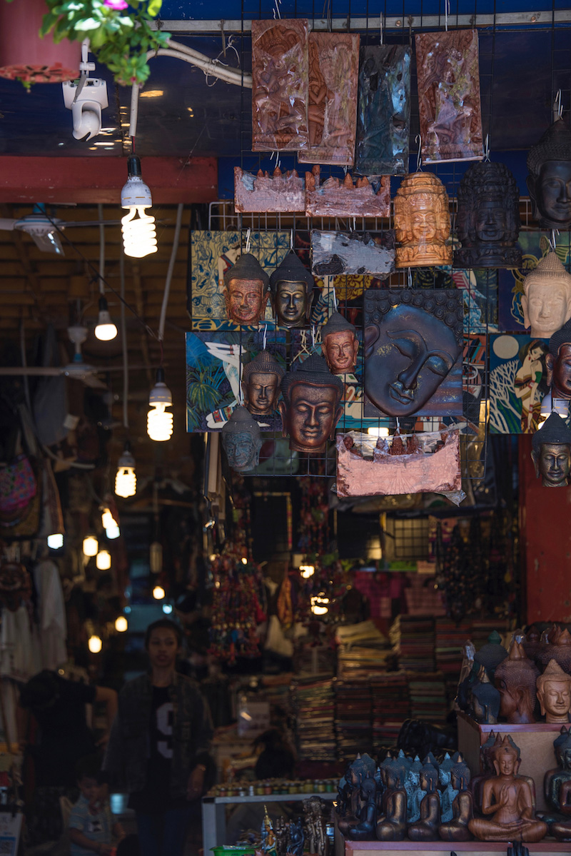 Stary Rynek w Siem Reap, Kambodża