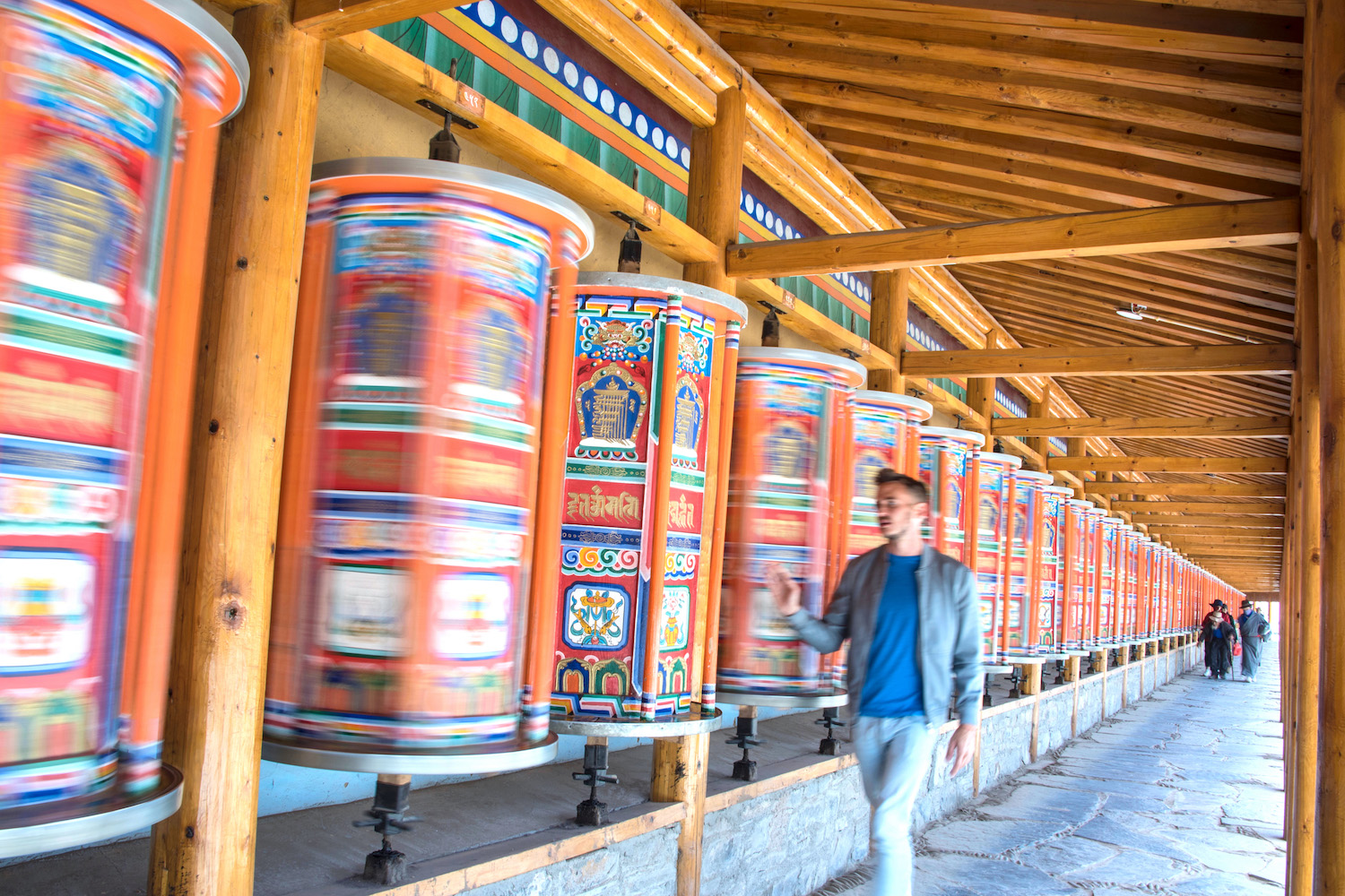 Labrang Monastery in Xiahe, Gansu, China