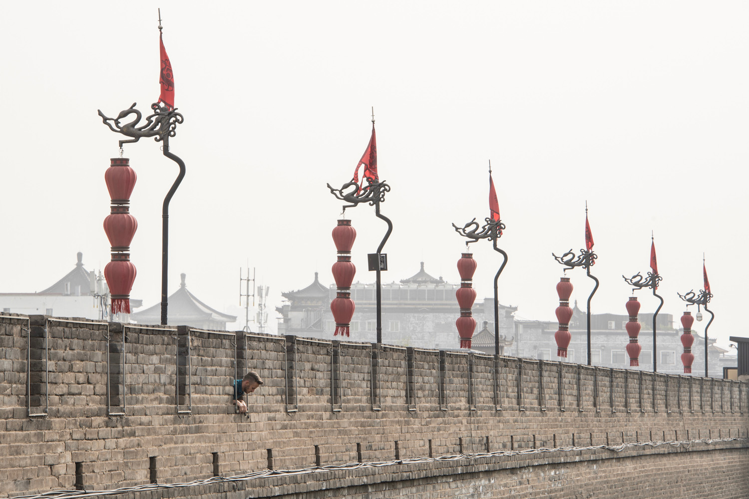 City Wall in Xi'an, China