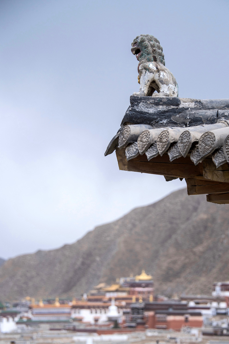 Monastery in Gansu, China
