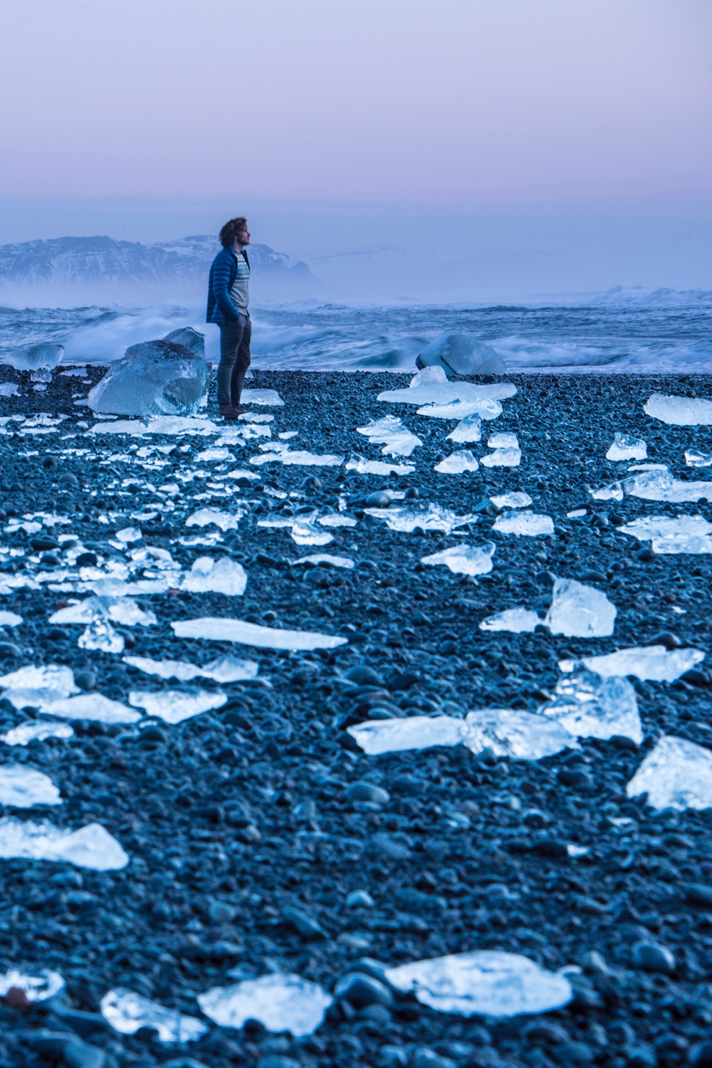 Diamond Beach Iceland Map